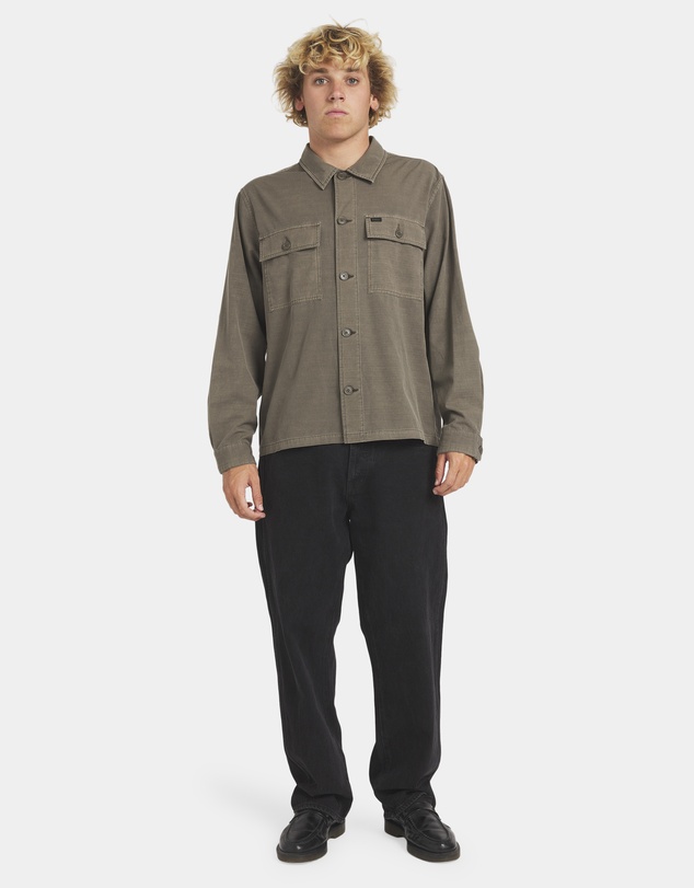 RVCA - Mens Coas Over Long Sleeve Shirt