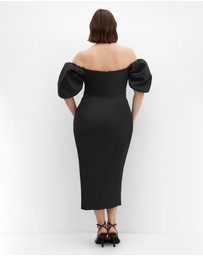 City Chic - Valentine Off Shoulder Dress