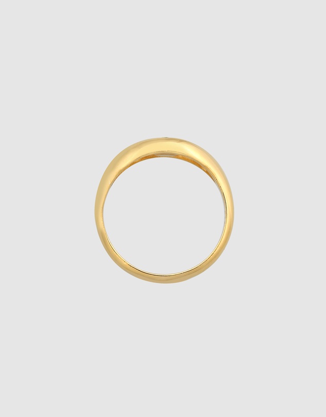 Haze & Glory - ICONIC EXCLUSIVE - Ring Emerald Moment Solid 375 Yellow Gold