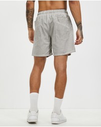 Surrounded By Ghosts - The Andradite Linen Drawstring Shorts