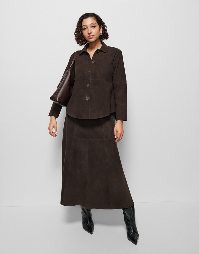 Commonry - Sally Suede Shacket