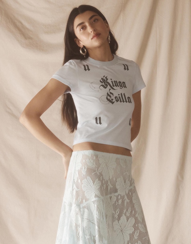 KINGA CSILLA - Lucky Eleven Baby Tee
