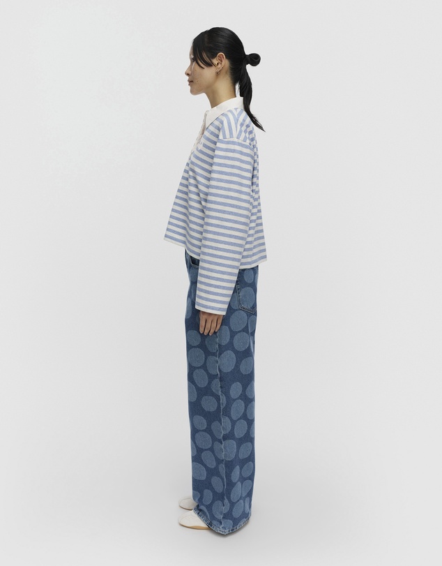 Marimekko - Kipinä Tasaraita Unikko Kioski jersey shirt