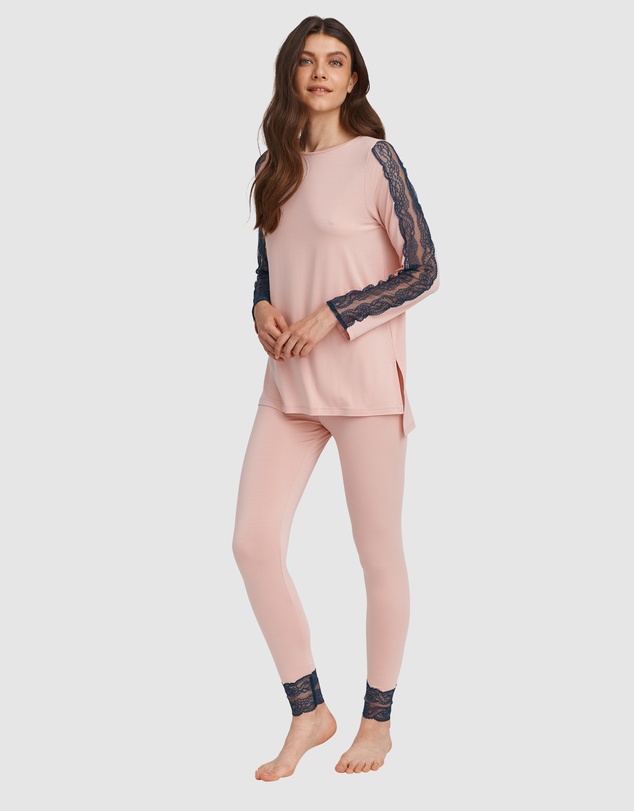 Oh!Zuza - Lace Trim Pyjama Set