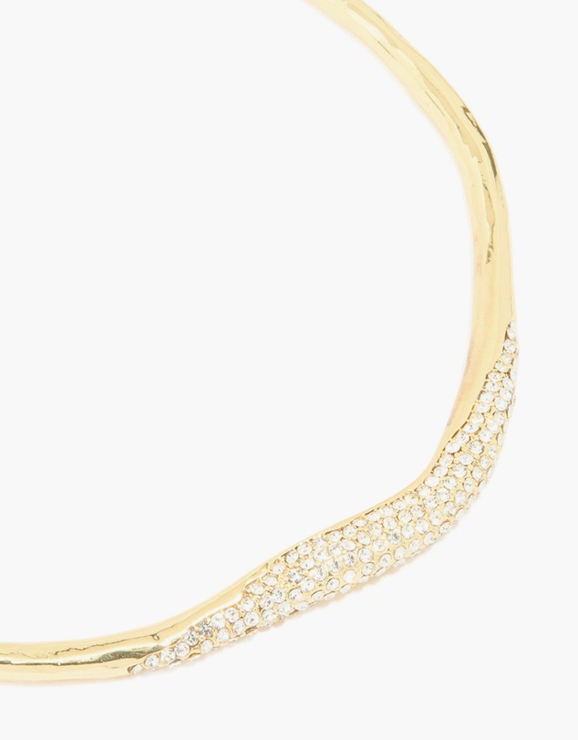 Lovisa - Gold Plated Collar Diamante Pave Necklace