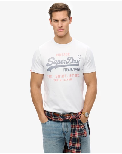 Superdry - Vintage Logo Heritage Relaxed Tee