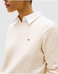 Tommy Hilfiger - Fine Gauge Cable Knit Jumper