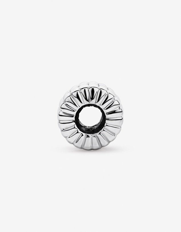 Michael Hill - Ribbed Pendant Spacer in Sterling Silver