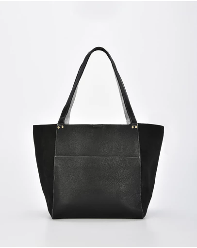 Cobb & Co - Phoenix Suede & Metallic Contrast Tote