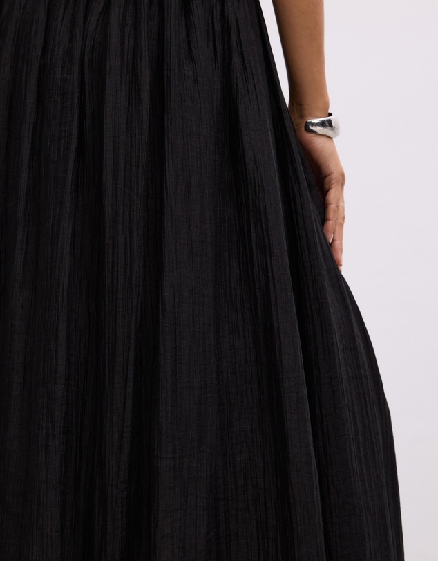 The Fated - Lila Drawstring Midi Skirt
