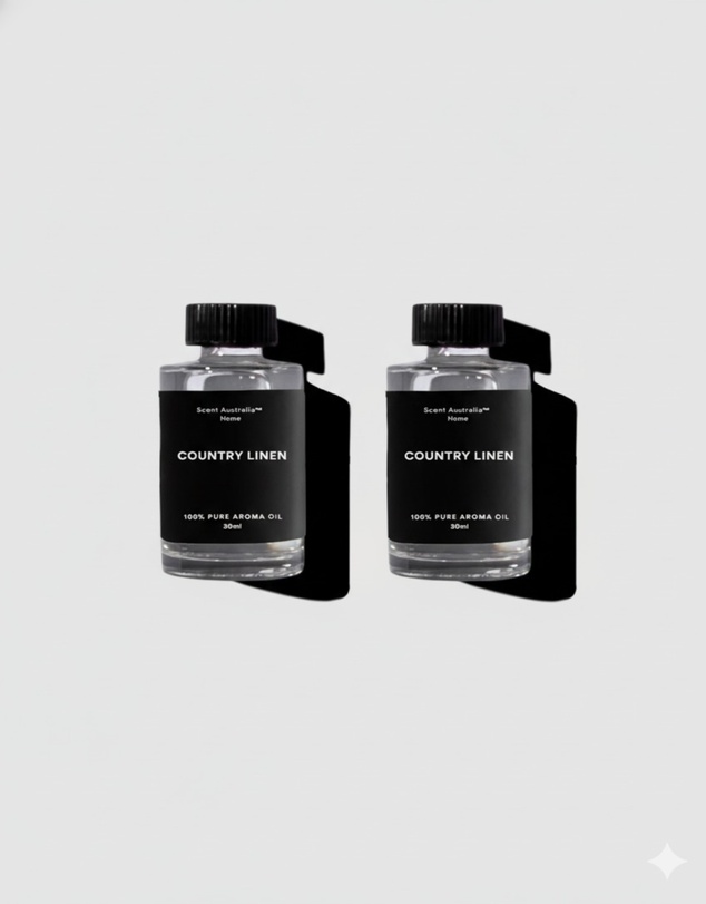 Kirri by Scent Australia Home - Country Linen 30ml Duo