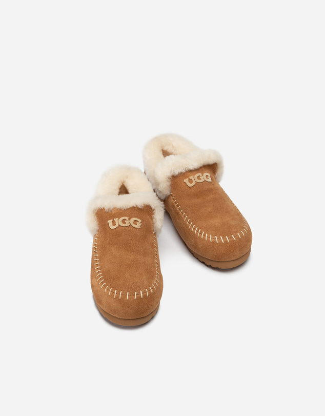 Ozwear Connection Uggs - Ugg Joan Shearling Emb Logo Loafer