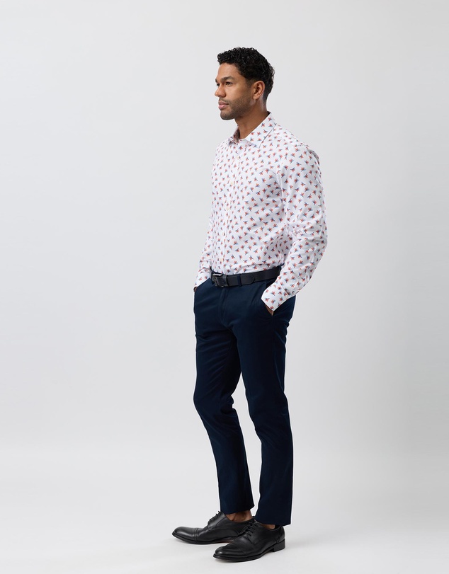 Brooksfield - Premium Print Shirt