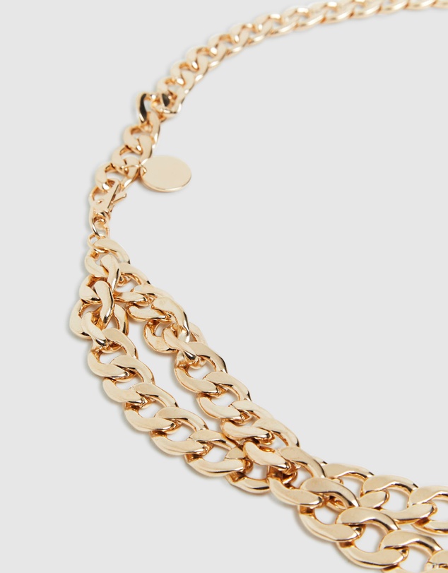 Alice In The Eve - Chunky Gold Chain Belt