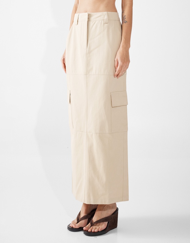 BY.DYLN - Laikon Cargo Maxi Skirt