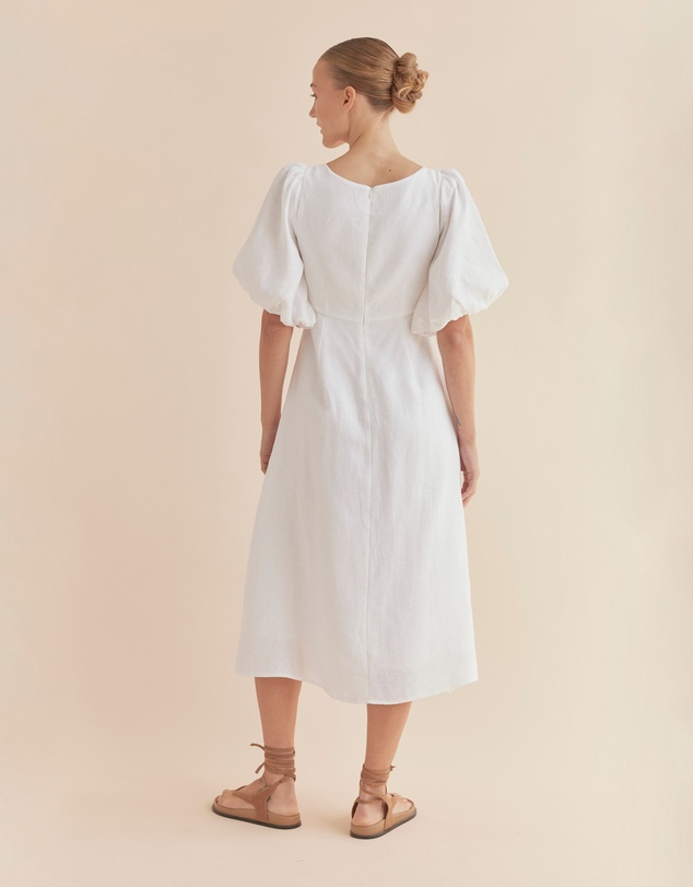 Amelius - Romilly Linen Midi Dress