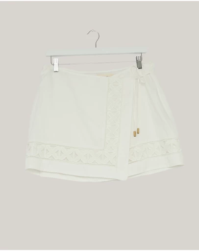 Revibe - Repaired KIVARI Marley Mini Skirt - AU 14