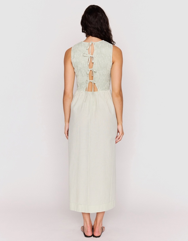 MINKPINK - Sabrina Tie Back Midi Dress