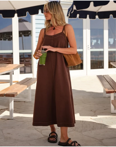 Ceres Life - Remy Strappy Midi Dress