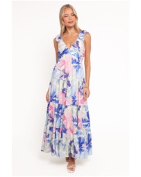 Petal & Pup - Matteah Maxi Dress - Blue Floral