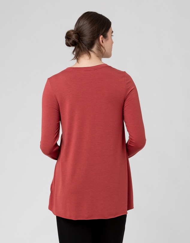 Ripe Maternity - Raw Edge Nursing Top