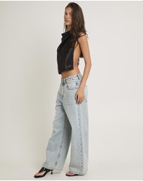 Insight - Rez Maxi Baggy Denim Jean Petite