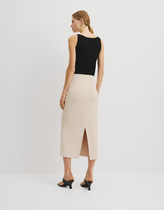 Country Road - Textured Knit Skirt