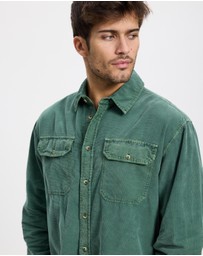 Rolla's - Grid Cord LS Shirt