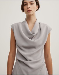 Witchery - Crepe Cowl Tank Top