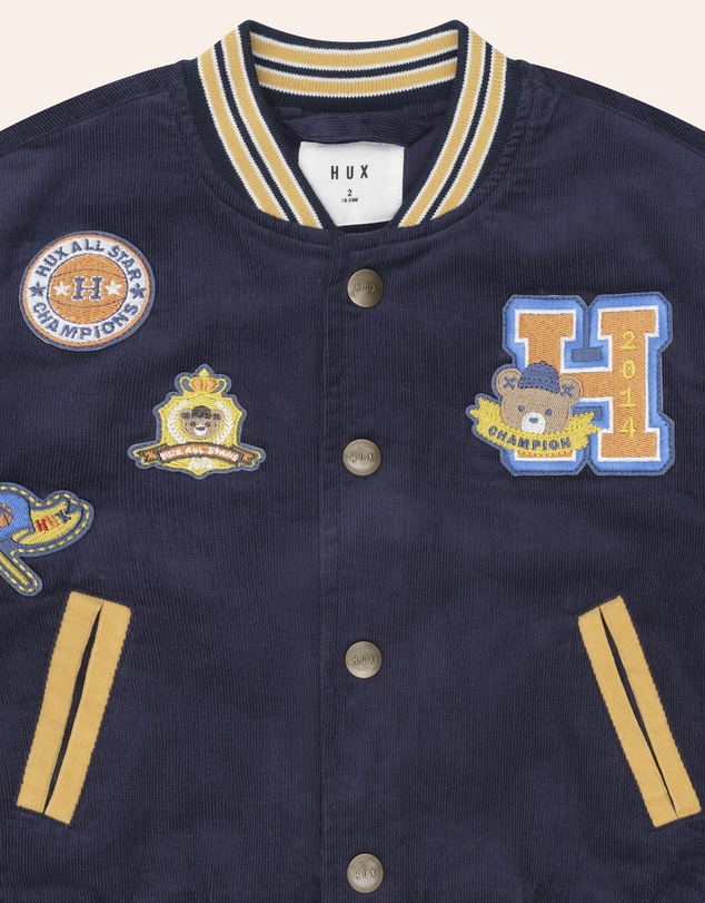 Huxbaby - Collegiate Hux Cord Jacket - Babies-Kids