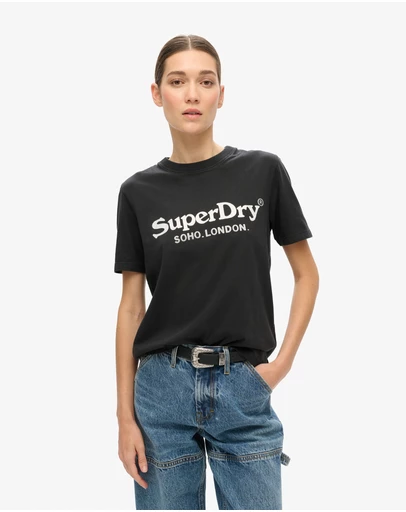 Superdry - Metallic Venue Relaxed Tee