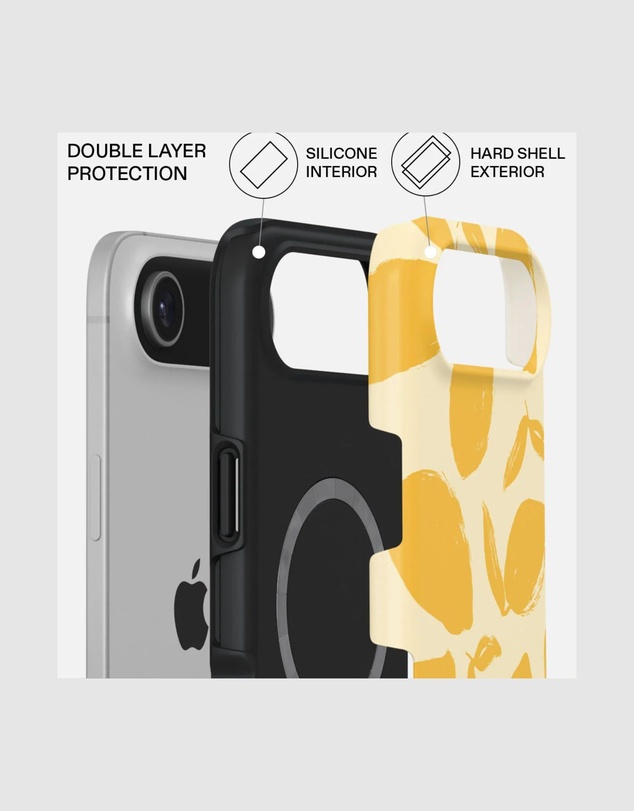 Burga - Burga iPhone 17 Air Tough Magsafe Case Lemon Tart