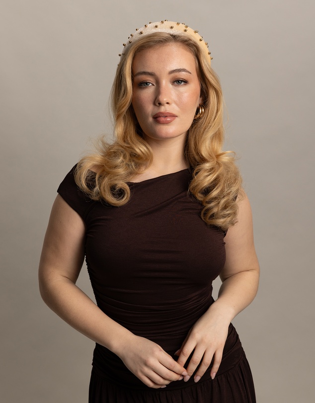 Morgan & Taylor - Lorelei Headband in Gold