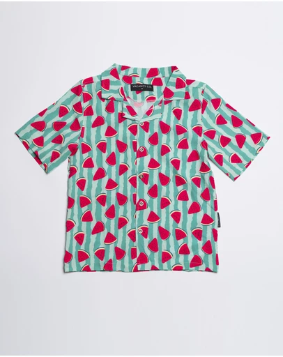 Vacancy Co - Melon Dress Shirt - Youth