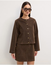 The Fated - Sully Suede Jacket
