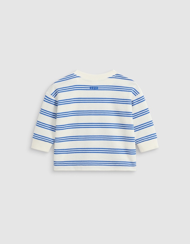 Seed Heritage - Textured Stripe Sweat