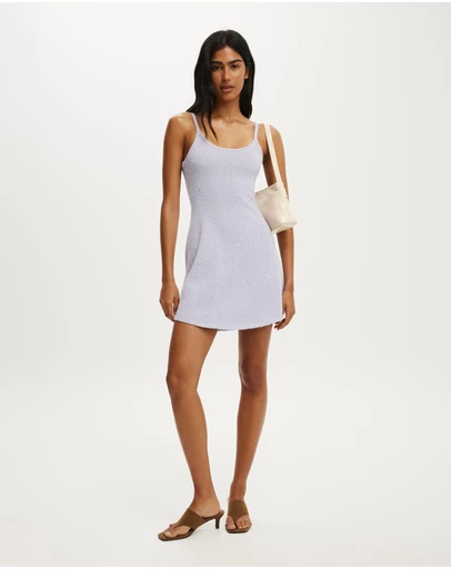 Cotton On - Sparkle Knit Mini Dress