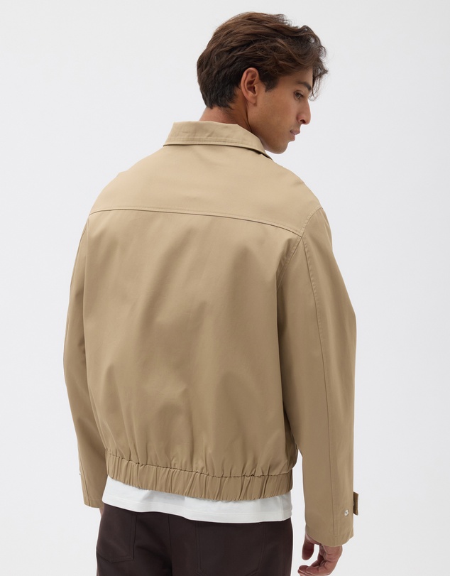 AERE - Maddox Cotton Twill Funnel Jacket