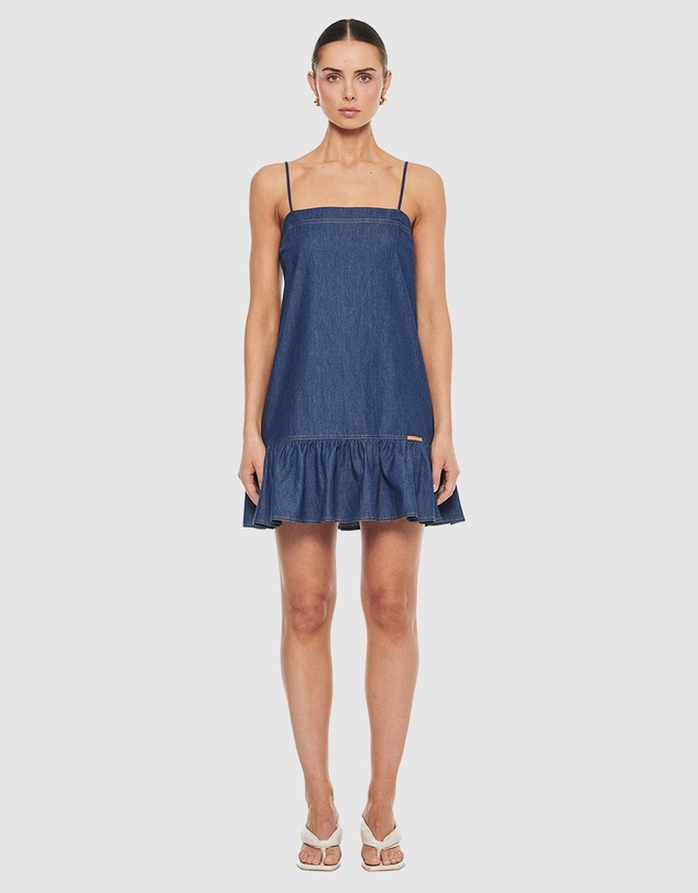 KIVARI - Alicia Chambray Dress - ICONIC EXCLUSIVE