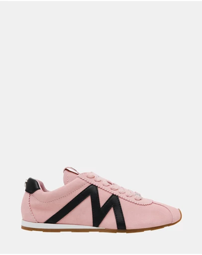 Steve Madden - Countdown Pink Suede Sneakers