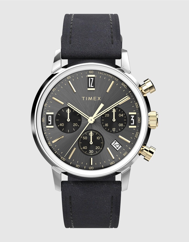TIMEX - Men’s Marlin Quartz Chrono Black