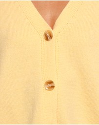 Petal & Pup - Isabel Button Front Cardigan - Yellow