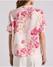 David Lawrence - Argon Linen Blend Blouse
