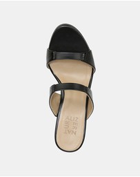 Naturalizer - Venus Dress Sandal - Black Snake/Leather