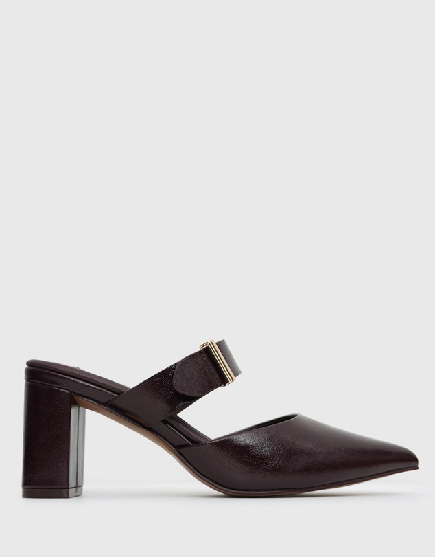 Betts - Fredrick Block Heel Point Toe Mules