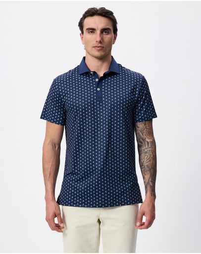 Refined Navy Skull And Clubs