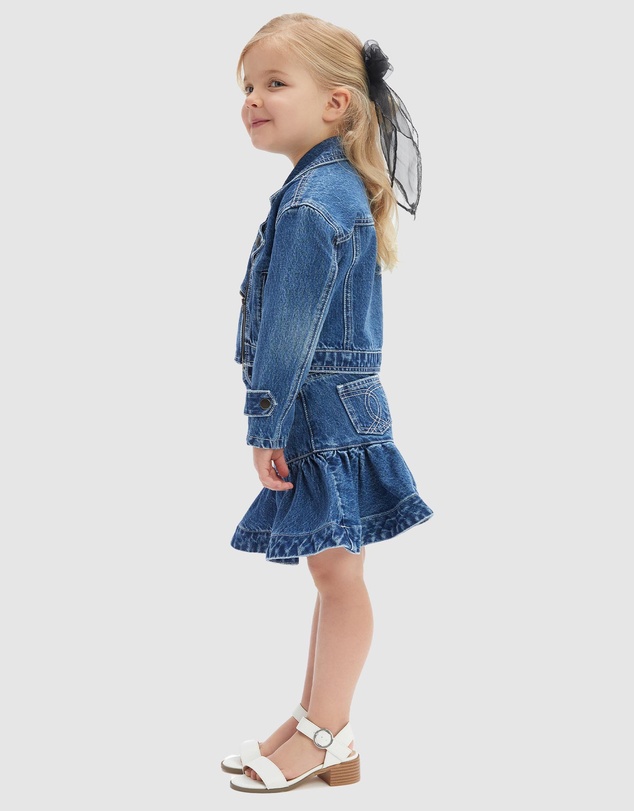 Bardot Junior - Coco Denim Mini Skirt - Kids-Teens