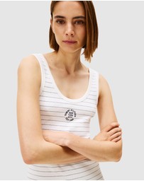 Tommy Hilfiger - Roundall Rib Slim Tank Dress