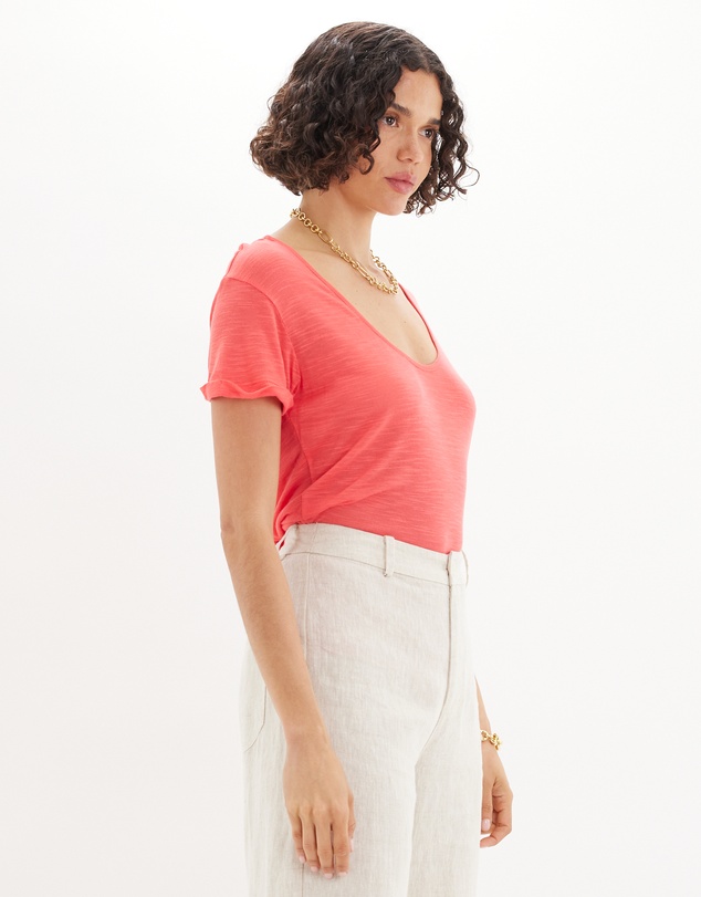 Amelius - Antonella Rolled Sleeve Tee
