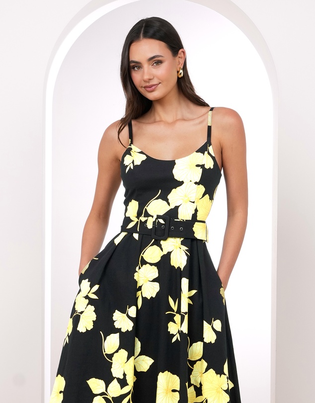 Pilgrim - Talitha Print Midi Dress